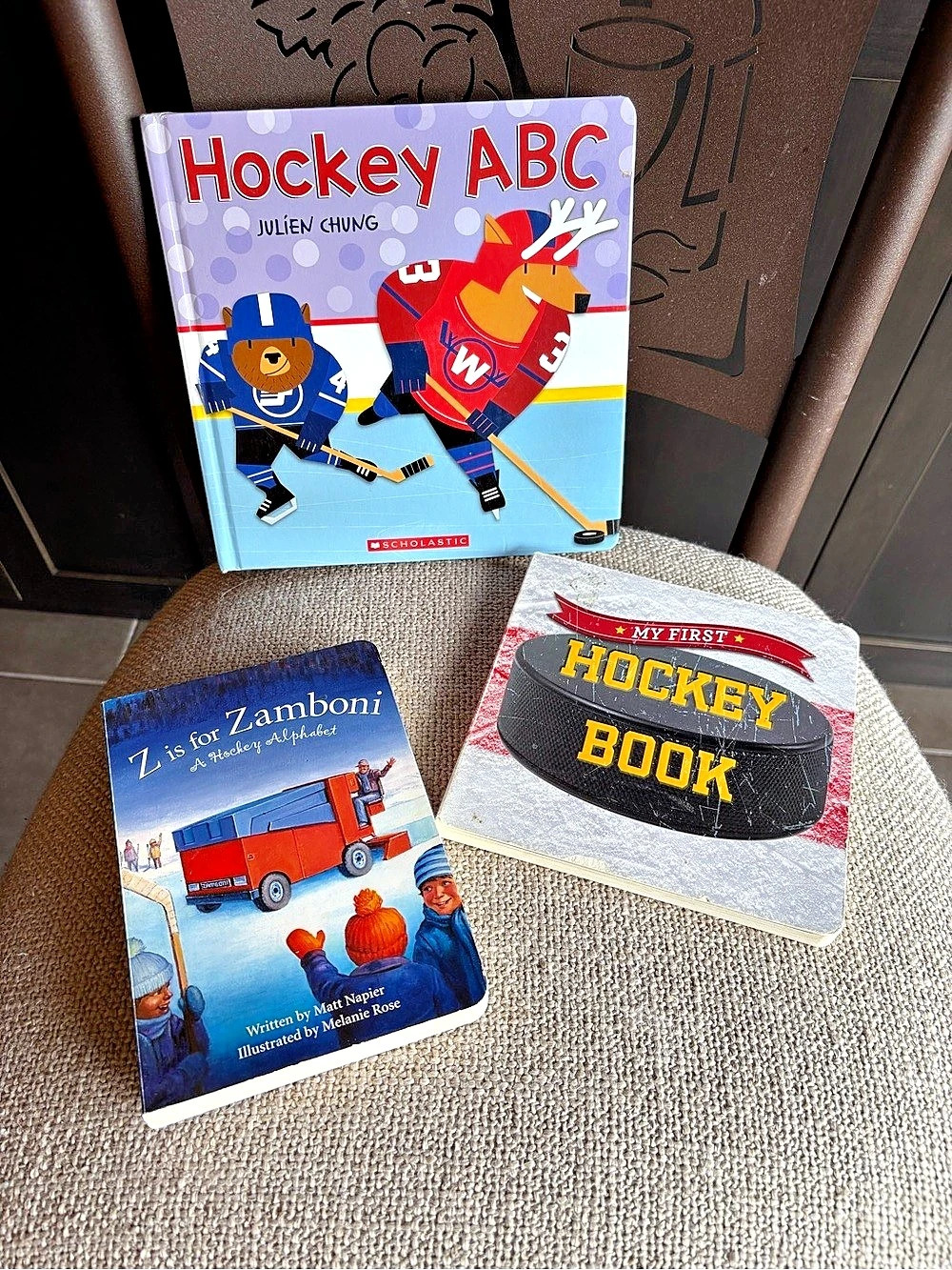 Scholastic Hockey ABC Children's Hockey Books 3-Book Set